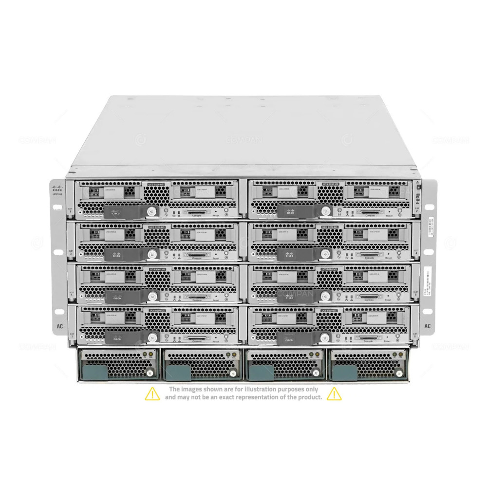 CISCO UCS 5108 8x UCS B200 M5 16x Xeon Gold 6242 2TB RAM Rails