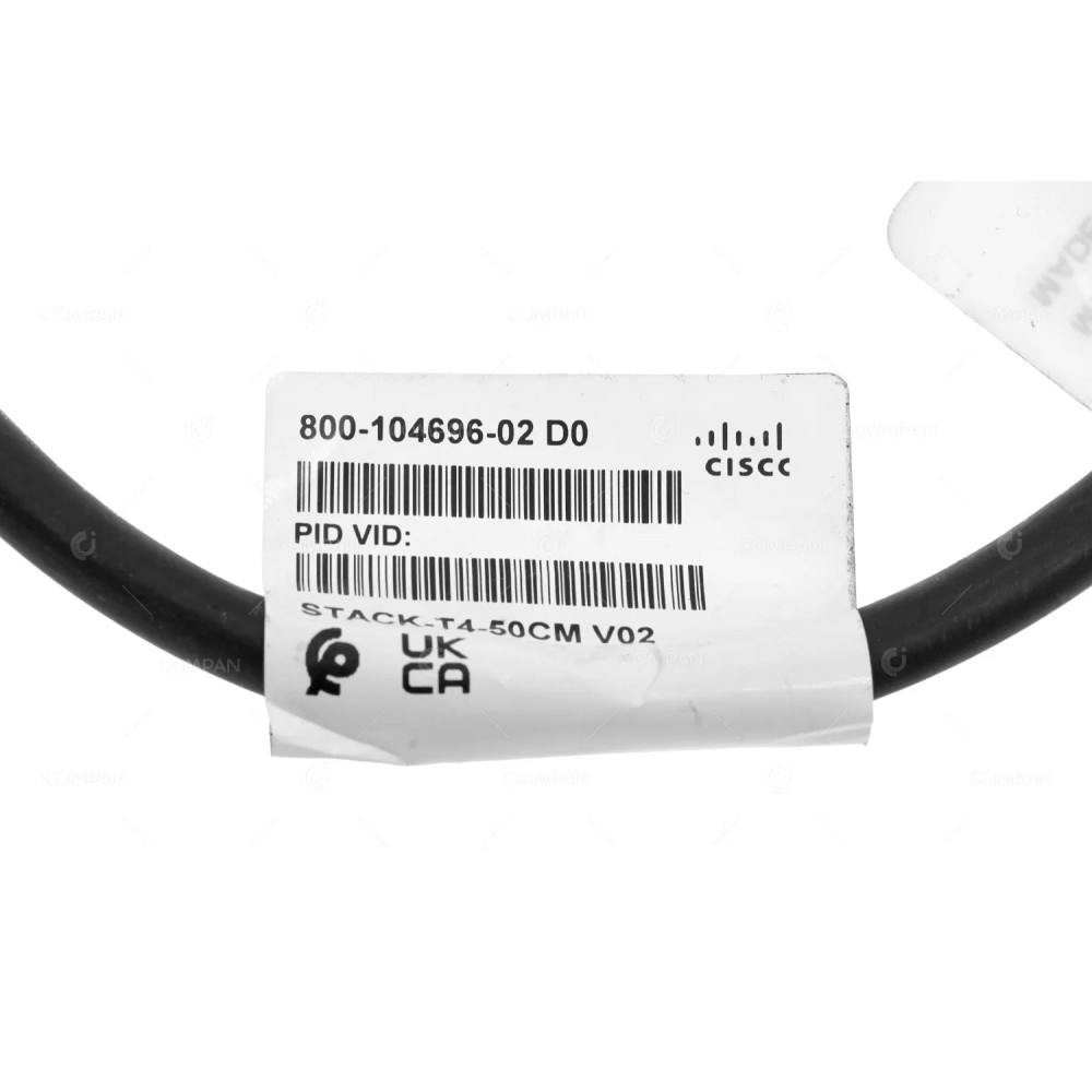 800-104696-02  CISCO STACK-T4-50CM STACKING CABLE 0.5M FOR C9200