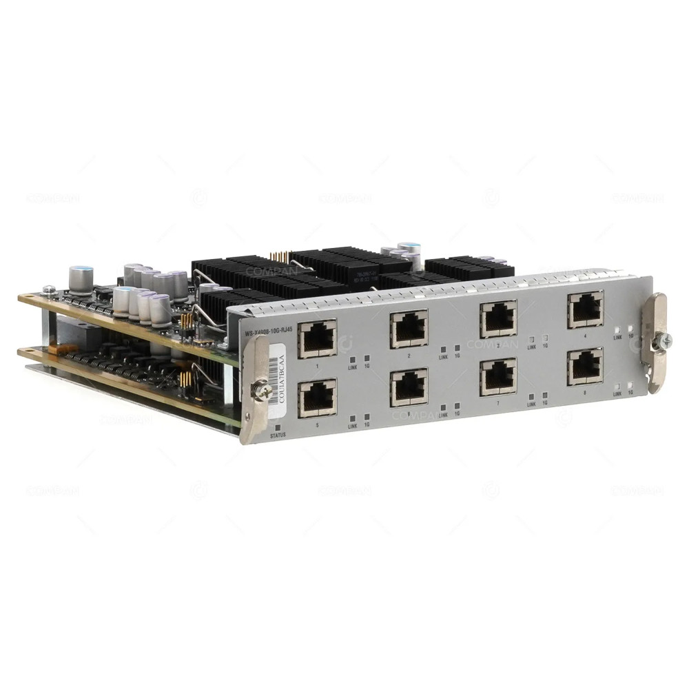 WS-X4908-10G-RJ45  CISCO C4900 8-PORT 10GBASE-T RJ45 MODULE FOR WS-4900M