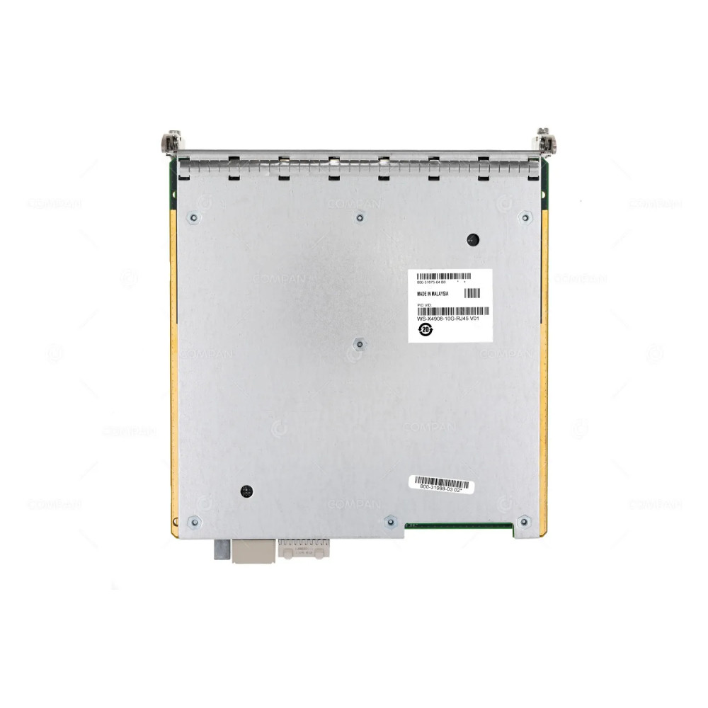 WS-X4908-10G-RJ45  CISCO C4900 8-PORT 10GBASE-T RJ45 MODULE FOR WS-4900M