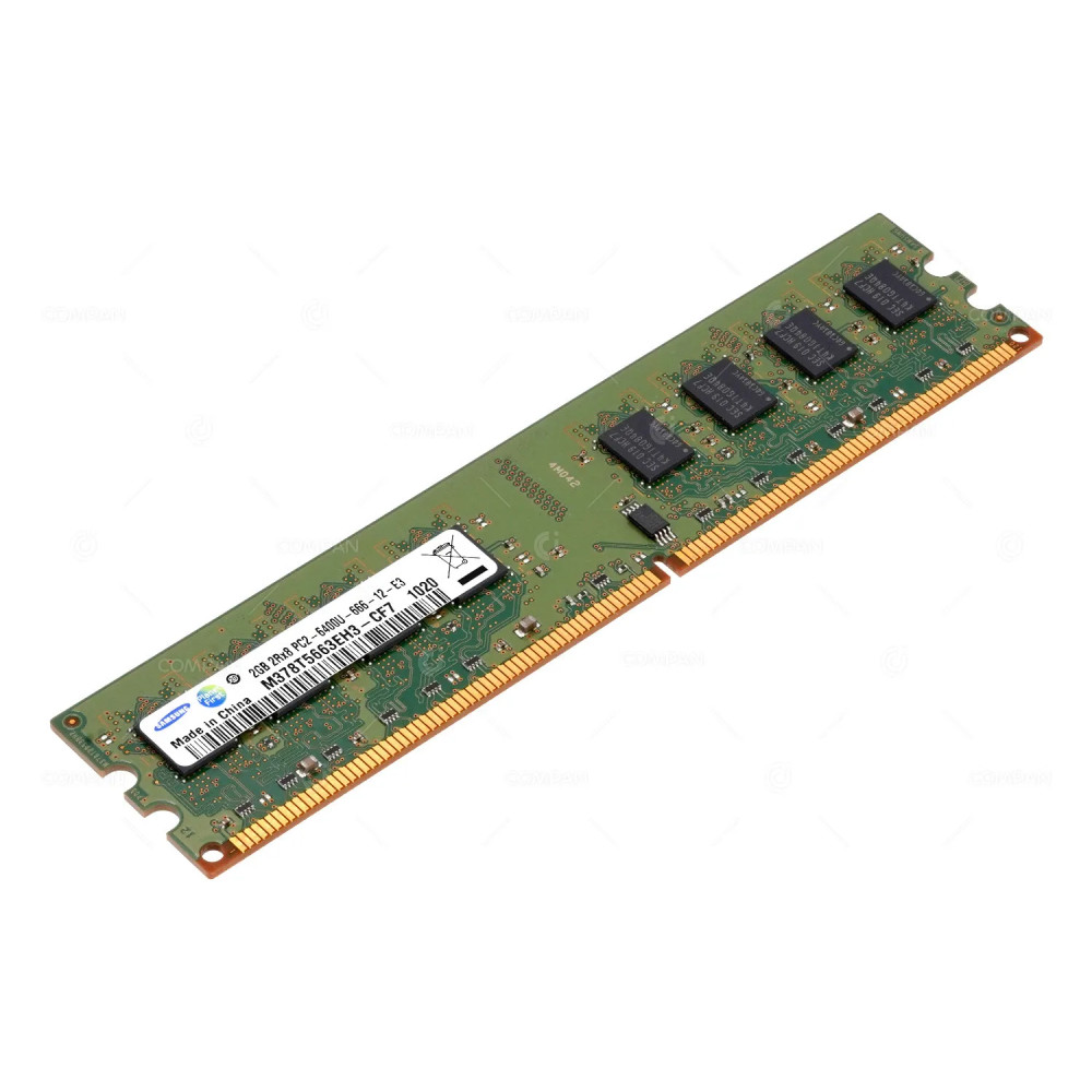 M378T5663EH3-CF7  SAMSUNG MEMORY 2GB 2RX8 PC2 6400 DDR2 800