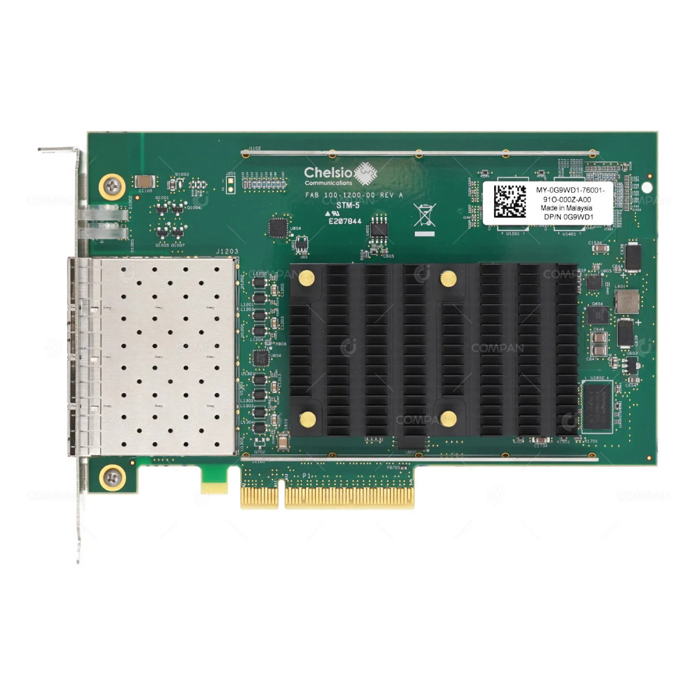 G9WD1  DELL QUAD PORT 10GB SFP+ ADAPTER FOR DELL SC5020