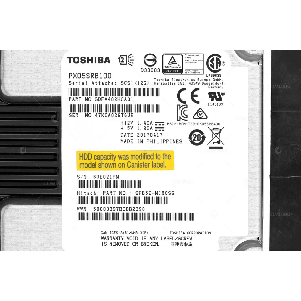 5562819-A  HITACHI SSD 960GB SAS 12G 2.5" SFF FOR HITACHI VSP