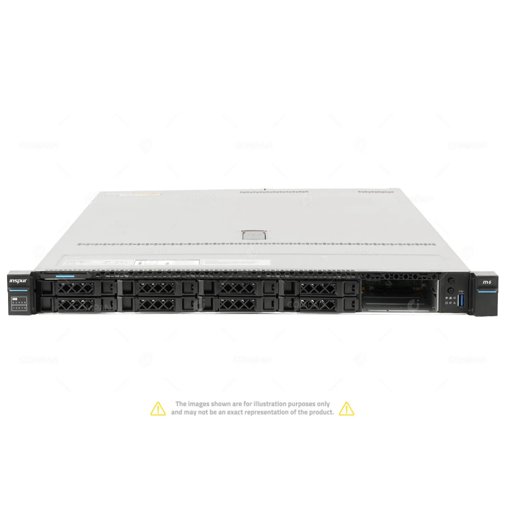 INSPUR NF5180M6-2SFF 2x Xeon Platinum 8352Y 512 GB RAM 2x 3.84TB 6G SATA SSD Rails