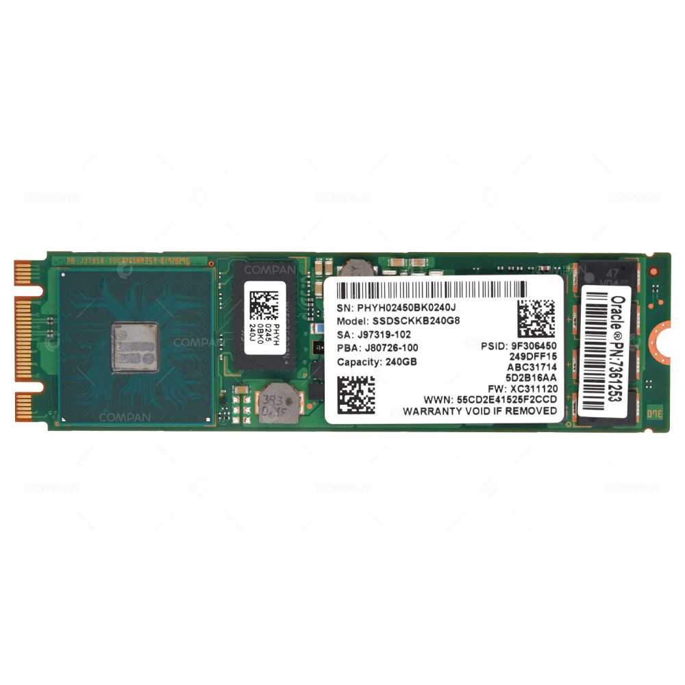 7361253  SUN ORACLE 240GB 6G SATA M.2 2280 SSD