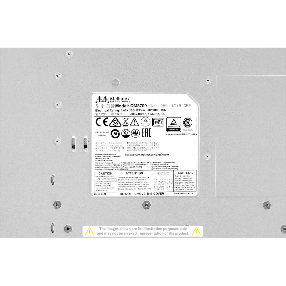 MQM8700-HS2F MELLANOX QUANTUM QM8700 40-PORT 200GB QSFP56 HDR SWITCH