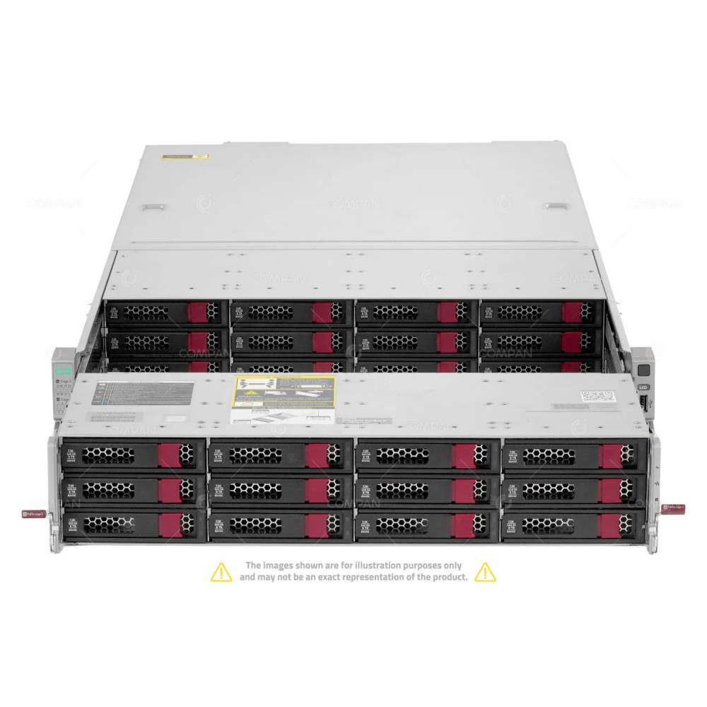 HPE APOLLO 4200 G9 24LFF 6SFF 2x Xeon E5-2667 V4 384GB 24x3.5 CADDY 2x1.6TB NVME