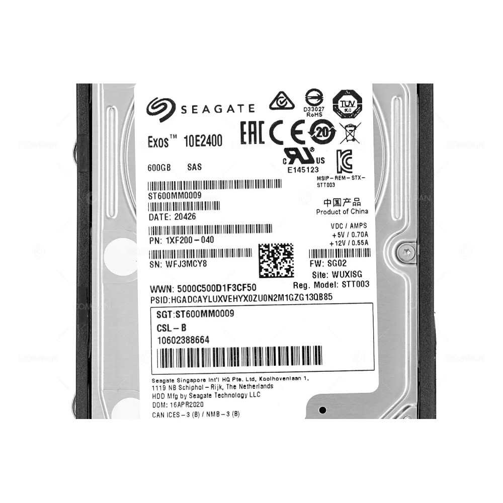 10602388664  FUJITSU 600GB 10K 12G SAS 2.5 SFF HARD DRIVE FOR M4