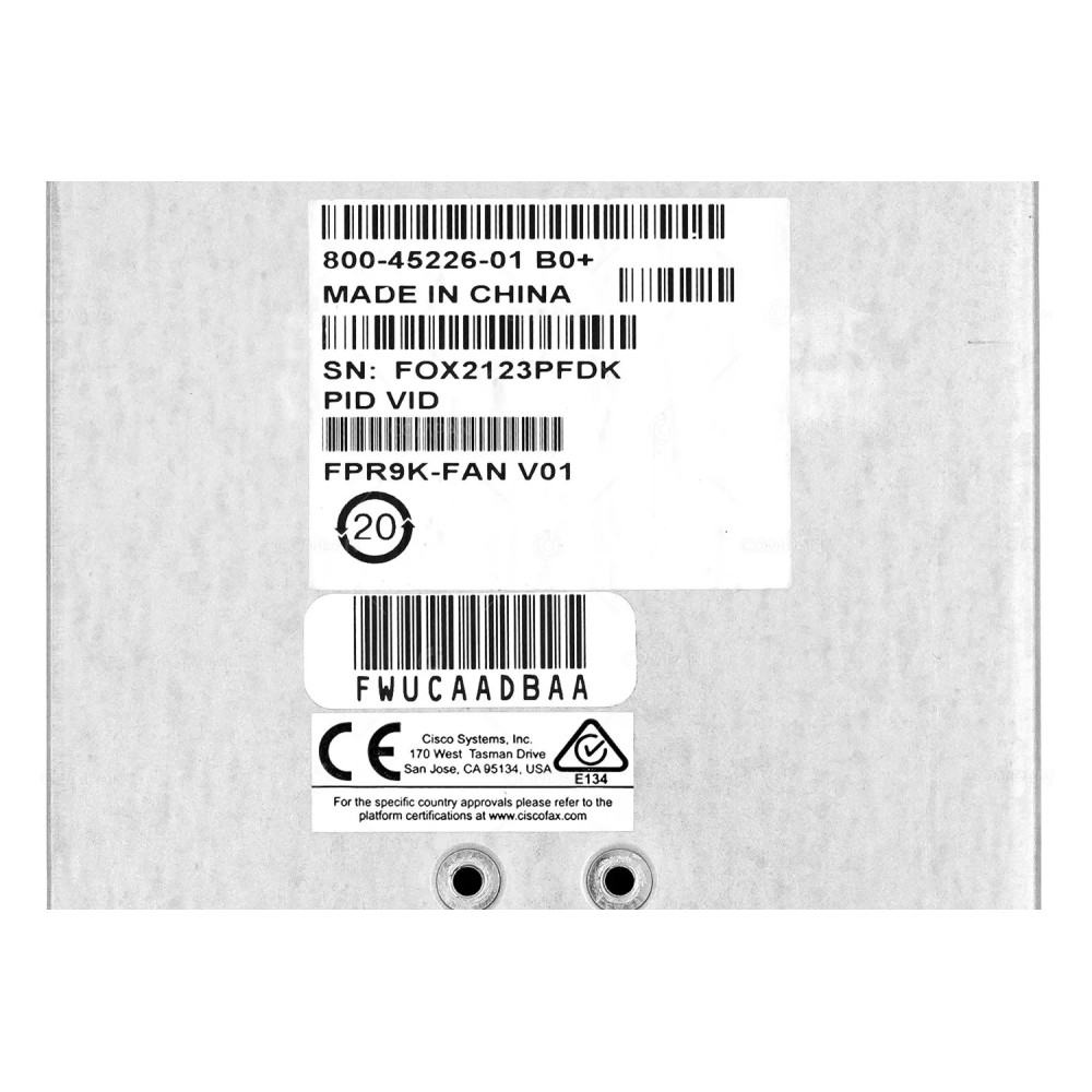 FPR9K-FAN  CISCO FIREPOWER 9000 FAN MODULE FOR FPR-C9300