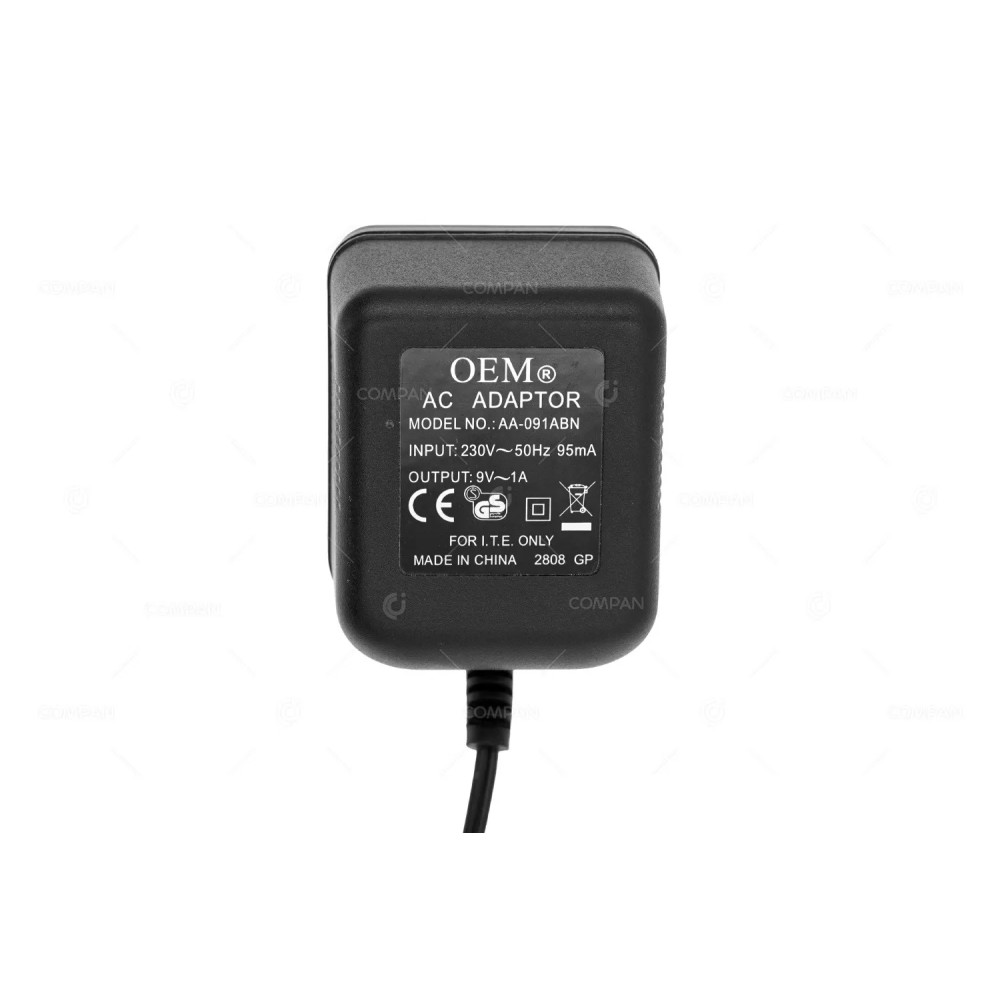 AA-091ABN  OEM 9V 1A 9W AC ADAPTER
