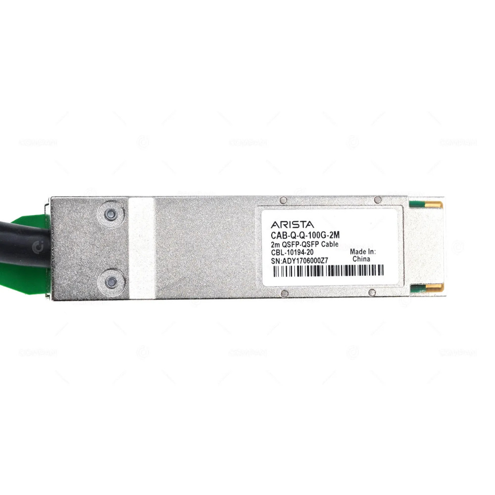 CAB-Q-Q-100G-2M  ARISTA QSFP28 100GBE DIRECT ATTACH DAC CABLE 2M