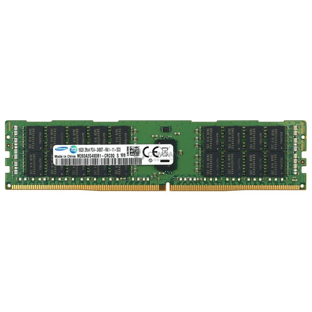 M393A2G40DB1-CRC SAMSUNG DDR4 16GB 2RX4 PC4-19200 2400MHZ RDIMM CL17