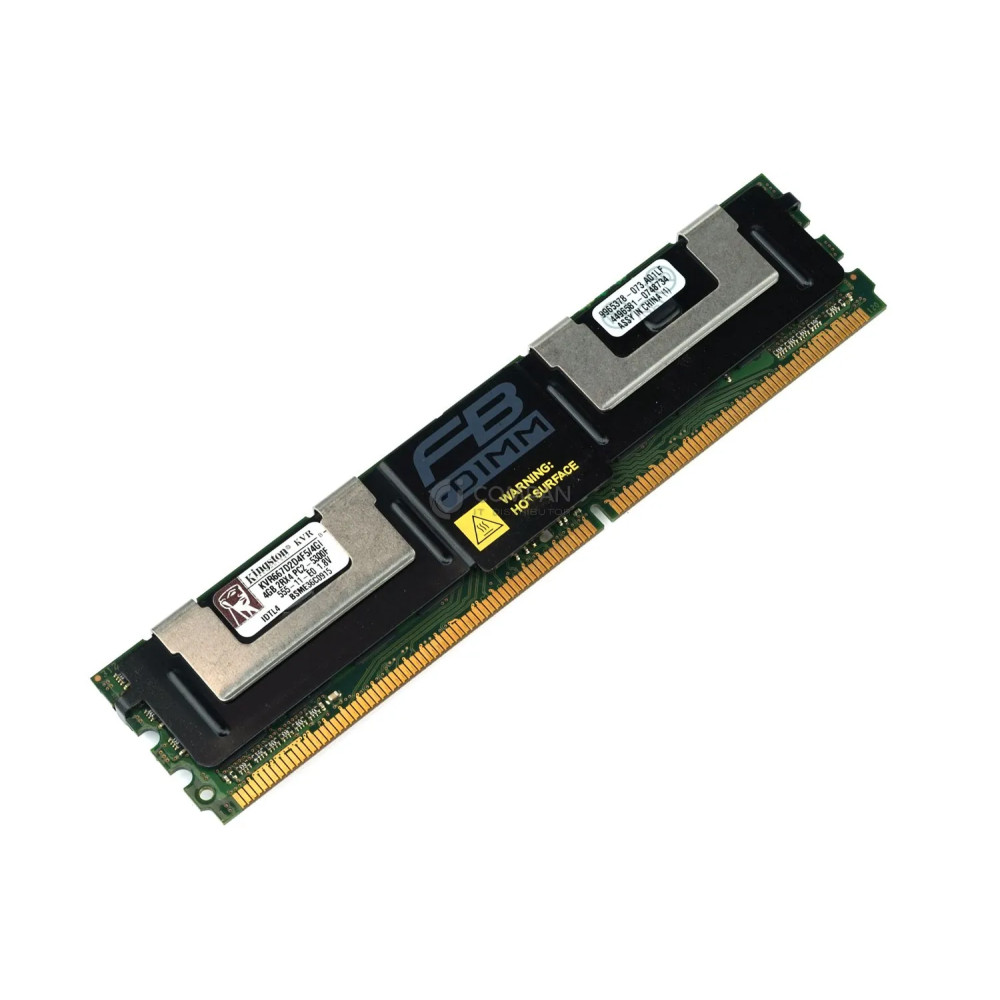 KVR667D2D4F5-4GI KINGSTON DDR2 4GB 2RX4 PC2-5300 667MHZ RDIMM CL5
