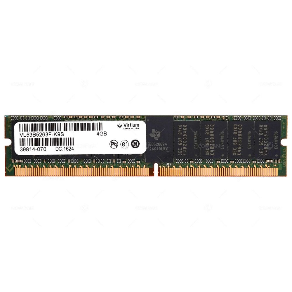 VL53B5263F-K9S  VIRTIUM MEMORY DDR3 4GB PC3-10600 1333MHZ MINI-RDIMM