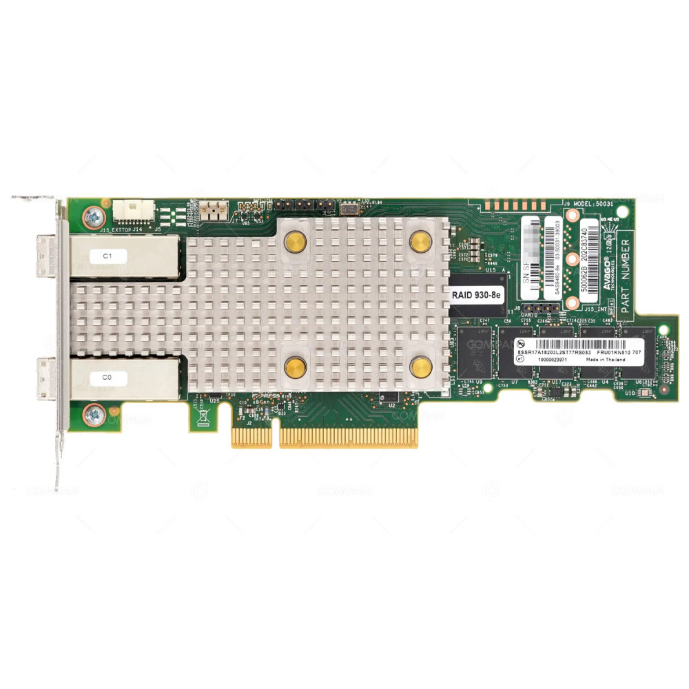 01KN510 LP  LENOVO RAID 930-8E 4GB FLASH PCIE 12GB ADAPTER FOR SR630 LOW PROFILE