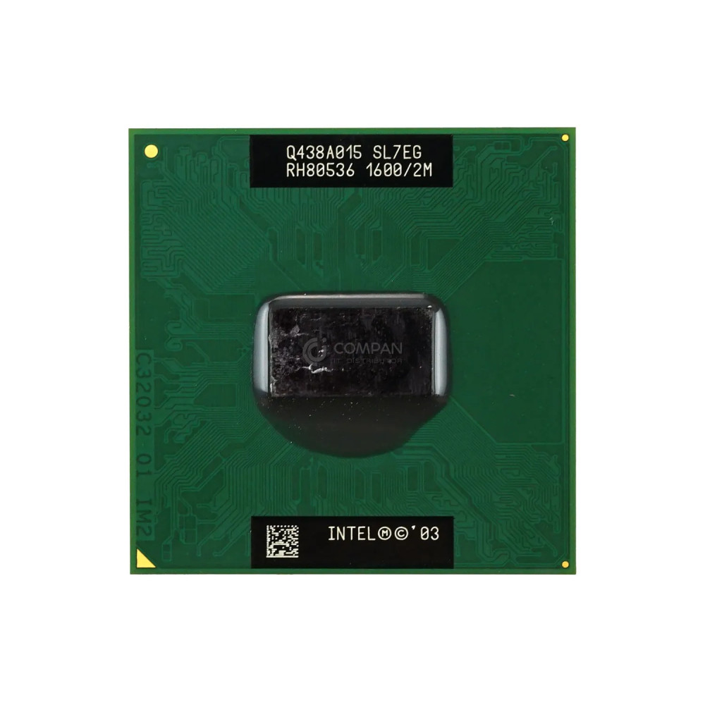 SL7EG INTEL PENTIUM M 725 1.60GHZ 1-CORE 2MB L2 CACHE 7.5W PGA478