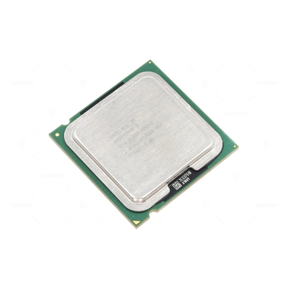 SL88T INTEL PENTIUM D 820 2.80 GHZ 800MHZ 2MB CACHE SOCKET LGA775 TDP 95W CPU