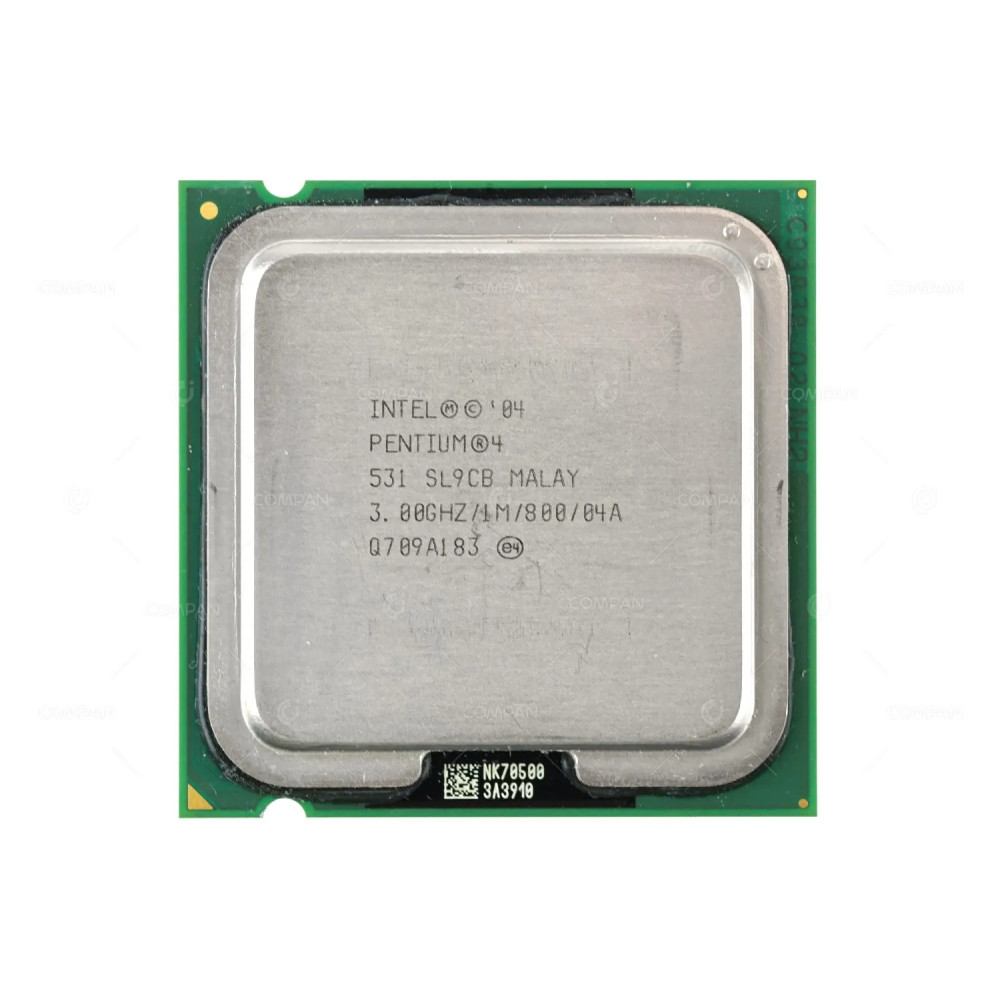SL9CB INTEL PENTIUM IV 3.00 GHZ 2CORE 1MB CACHE 125W SOCKET LGA775