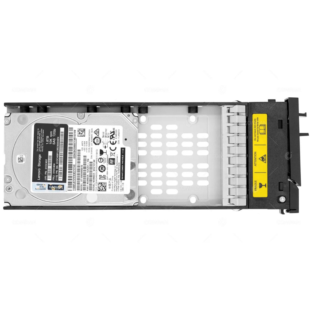 01DC404  LENOVO HDD 1.8TB 10K SAS 12G 2.5" SFF FOR DS2200 DS4200 DS6200