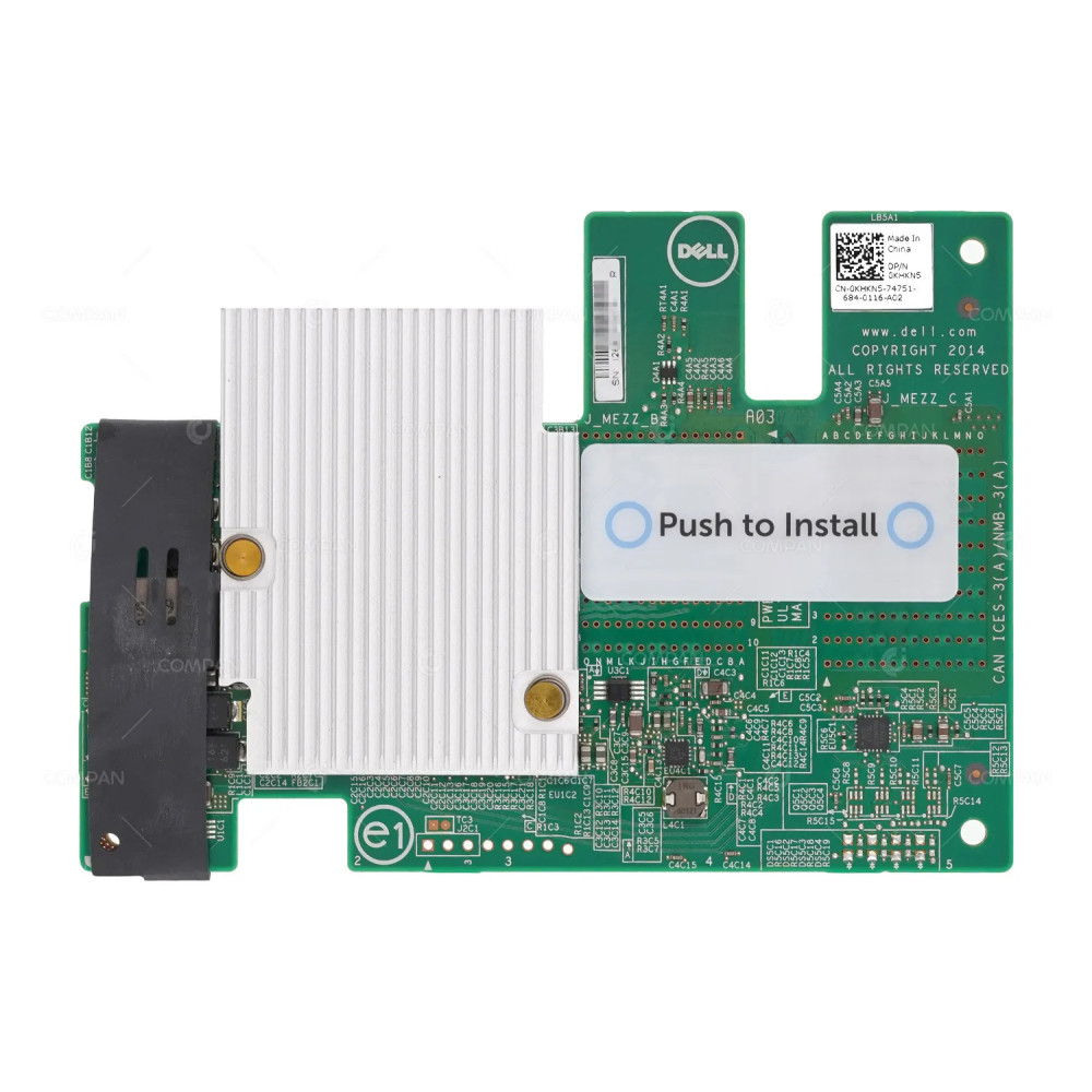 KHN5  DELL PCI-E MEZZANINE PASS TROUGH ADAPTER FOR DELL POWEREDGE FC630