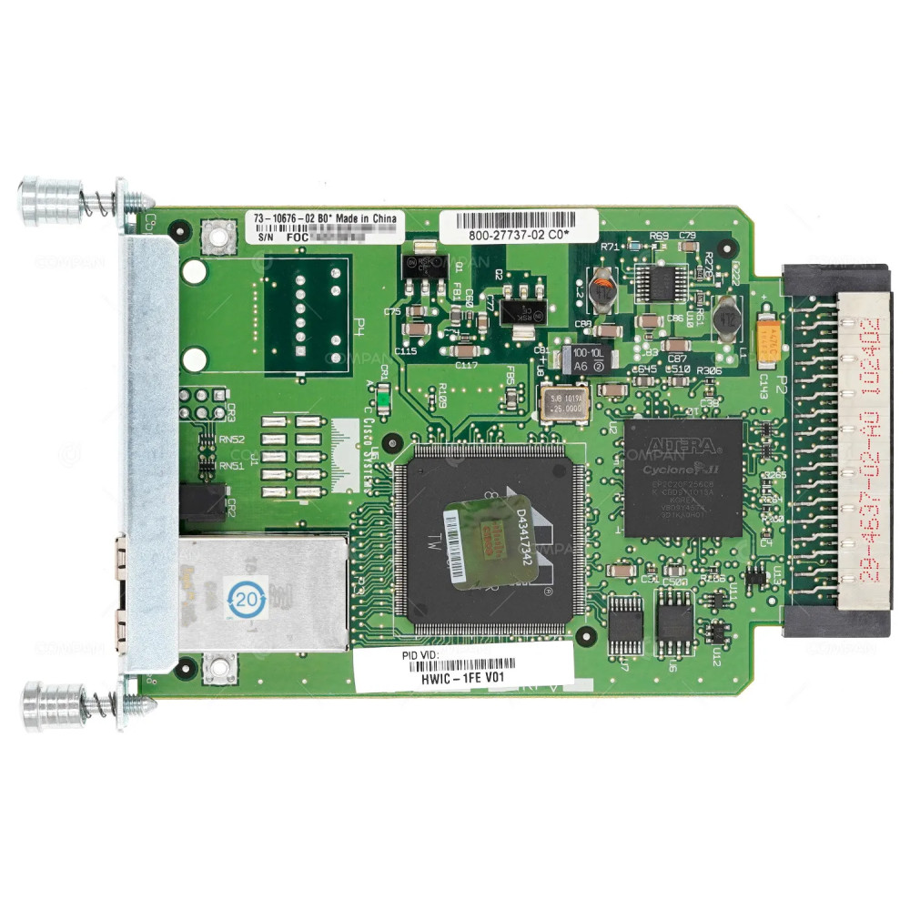 HWIC-1FE  CISCO HIGH SPEED WAN INTERFACE CARD 1-PORT RJ-45 FAST ETHERNET