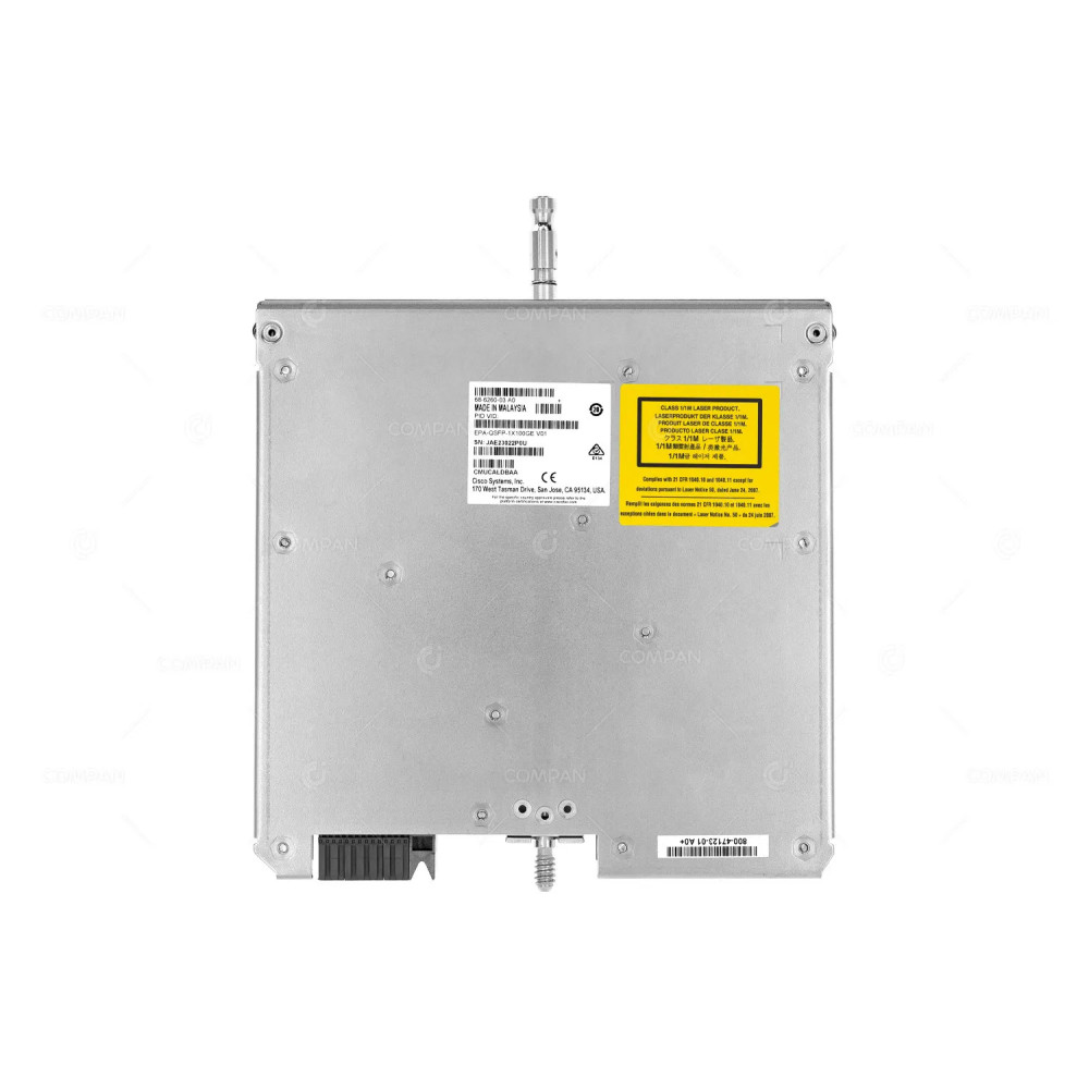 EPA-QSFP-1X100GE  CISCO SINGLE PORT 100GE QSFP ETHERNET ADAPTER FOR ASR1006-X