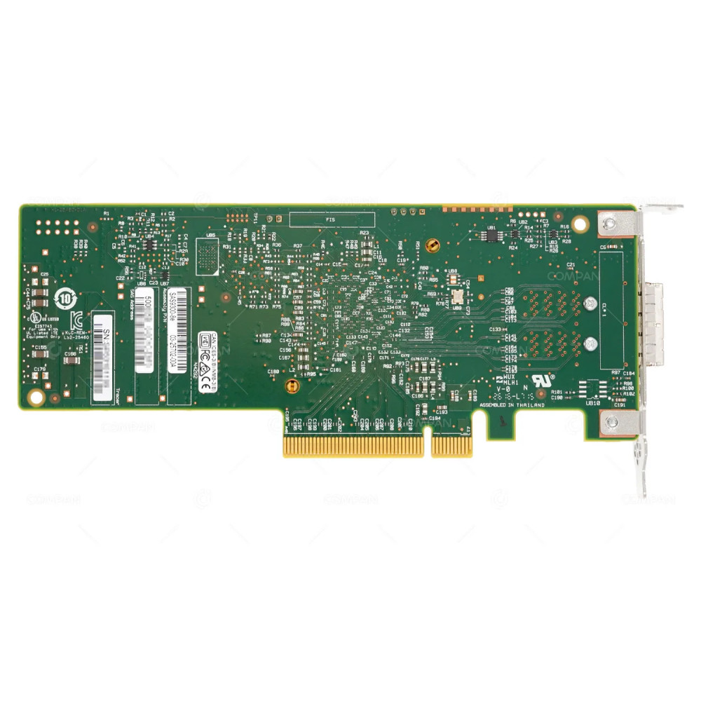 A3C40179518 LP  FUJITSU LSI PSAS CP400E 2X SFF8644 12G SAS SATA HBA LOW PROFILE