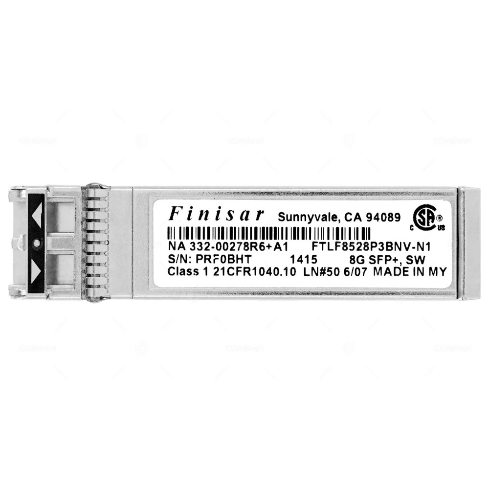 FTLF8528P3BNV-N1 FINISAR OPTICAL TRANSCEIVER 8GB SFP+ SW MM LC 850NM 150M