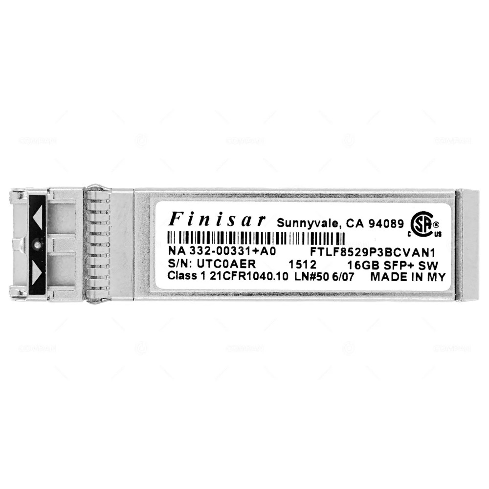 FTLF8529P3BCVAN1 FINISAR OPTICAL TRANSCEIVER MODULE 16G SFP+ SW 850NM LC MM 100M