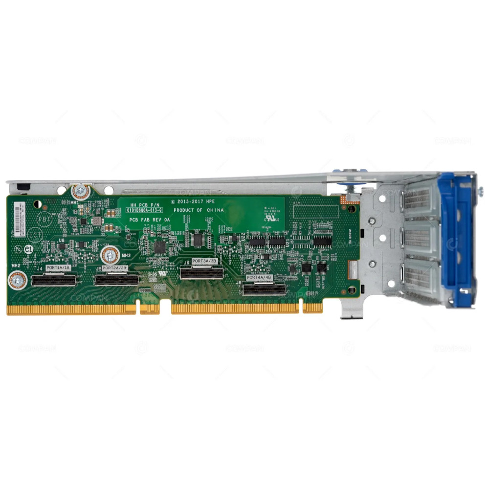 875087-001 KIT  HP 4-PORT NVME RISER WITH CAGE AND CABLE KIT FOR DL380 G10