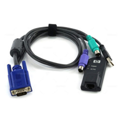 580649-001 HP KVM CONSOLE USB PS2 INTERFACE ADAPTER 520-605-503