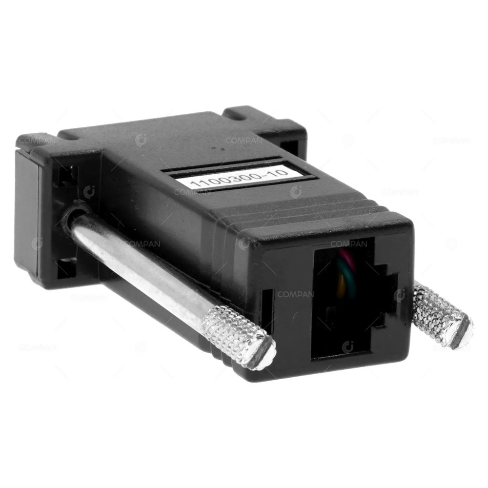 1100300-10 PERLE RJ-45F TO DB-9F CROSSOVER DTE ADAPTER FOR IOLAN