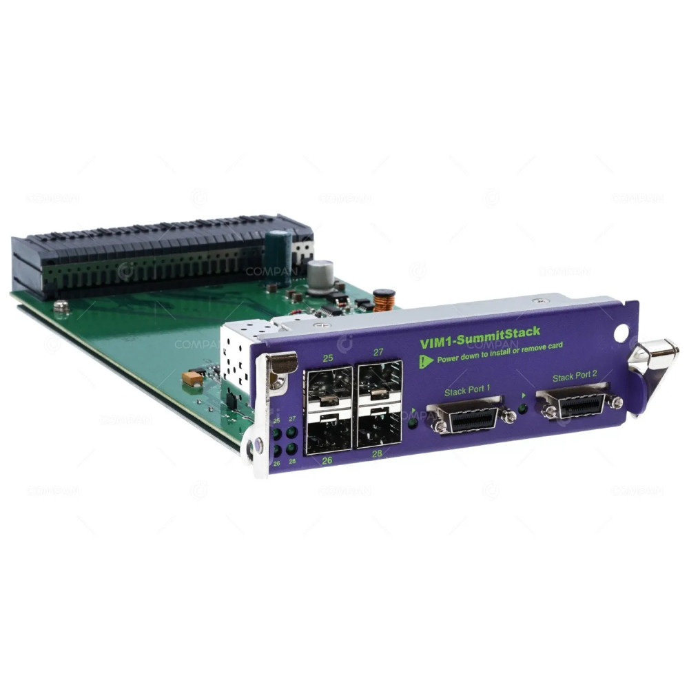 17011 EXTREME NETWORKS 2-PORT 20GB STACKING 4-PORT 1GB SFP MODULE FOR X650-24X