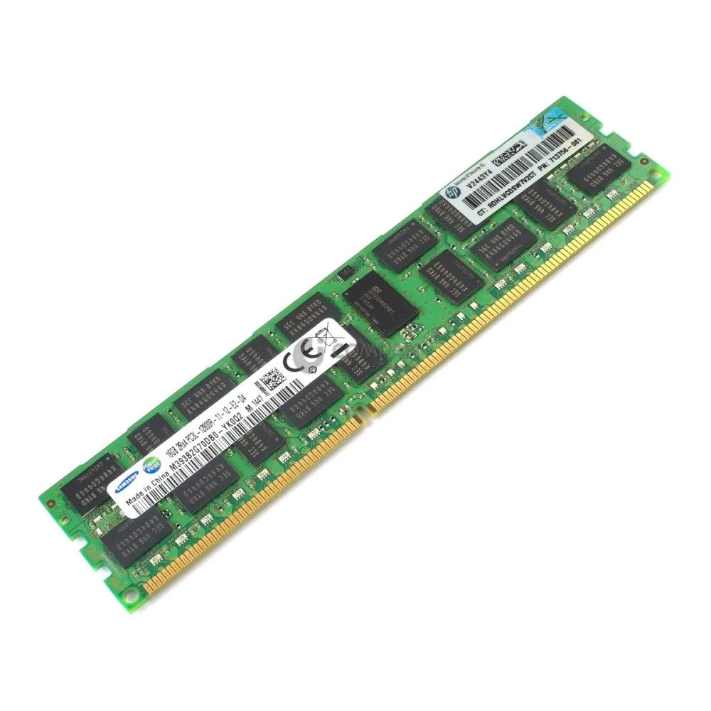 713756-081 HP DDR3 16GB 2RX4 PC3L-12800 1600MHZ RDIMM CL11