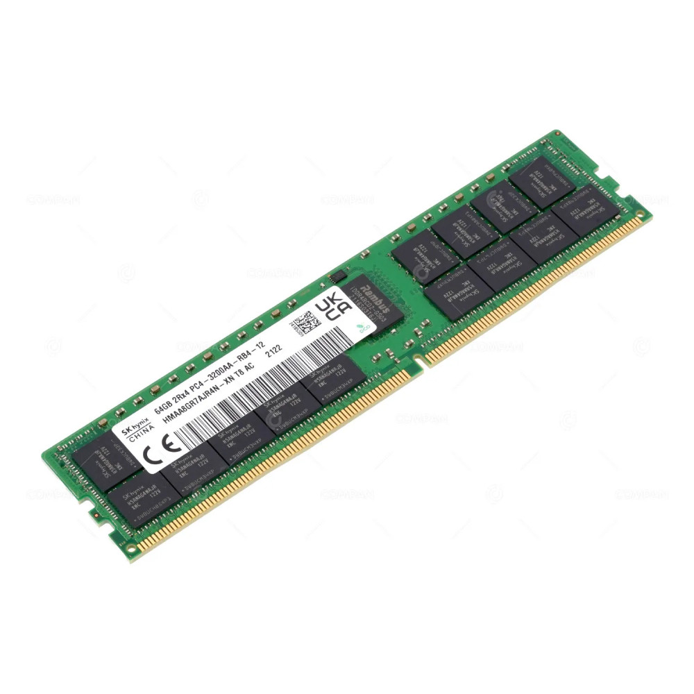 HMAA8GR7AJR4N-XN HYNIX DDR4 64GB 2RX4 PC4-25600 3200MHZ RDIMM CL22