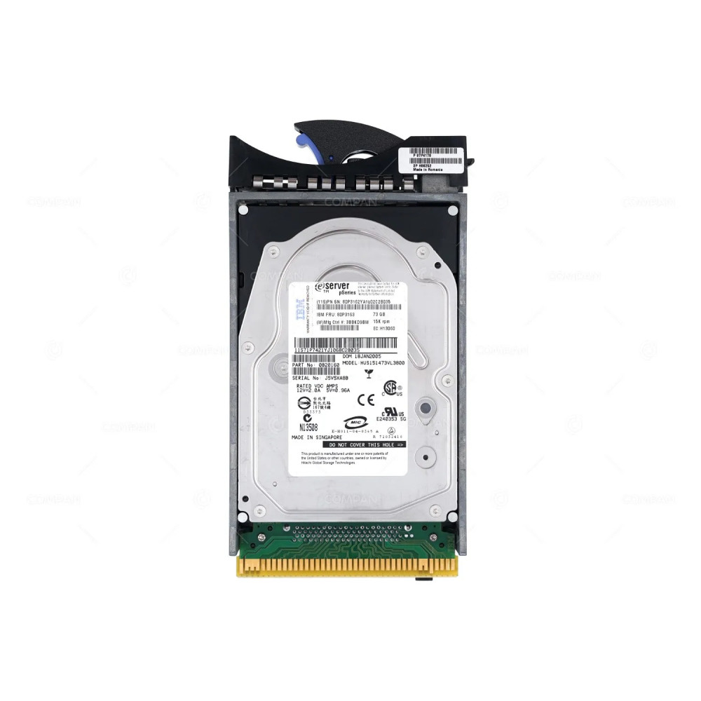 80P3163 IBM HDD 73GB 15K SCSI U320 3.5" LFF