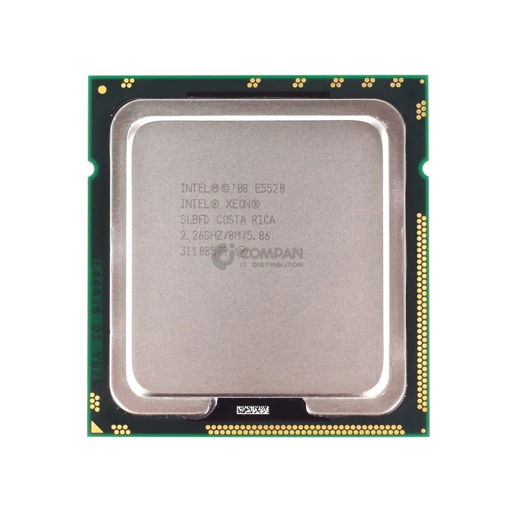 SLBFD INTEL XEON E5520 2.26GHZ 4-CORE 8MB L3 CACHE 80W LGA1366