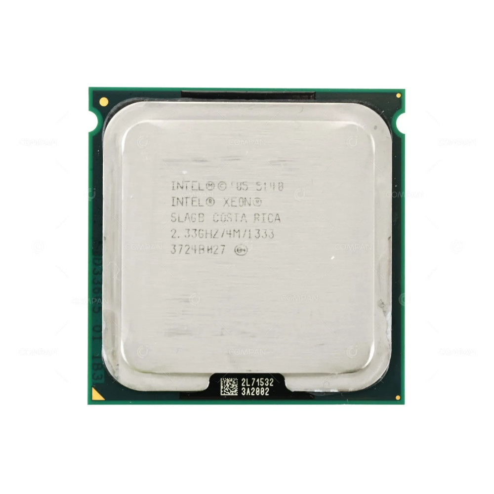 SLAGB INTEL XEON 5140 2.33GHZ 2-CORE 4MB L2 CACHE 65W LGA771