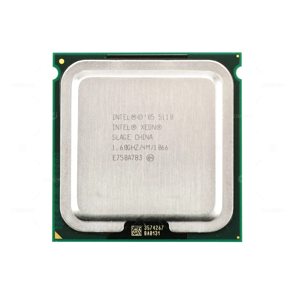 SLAGE INTEL XEON 5110 1.60GHZ 2-CORE 4MB L2 CACHE 65W LGA771