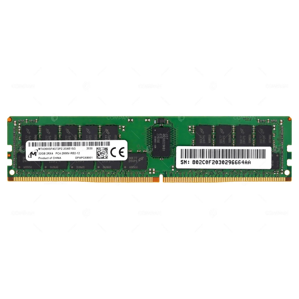 100-532-602-00  DELL EMC 32GB 2RX4 PC4-2666V ECC REGISTERED MEMORY FOR POWERSTORE 3000T