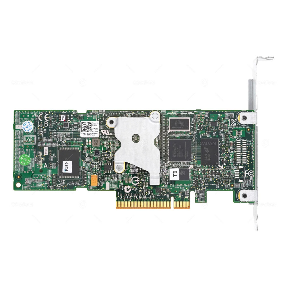 17MXW  DELL PERC H710 6G SATA/SAS PCIE 2.0 X8 512MB NV CACHE RAID CONTROLLER FOR R620 R820 T320 T420 T620