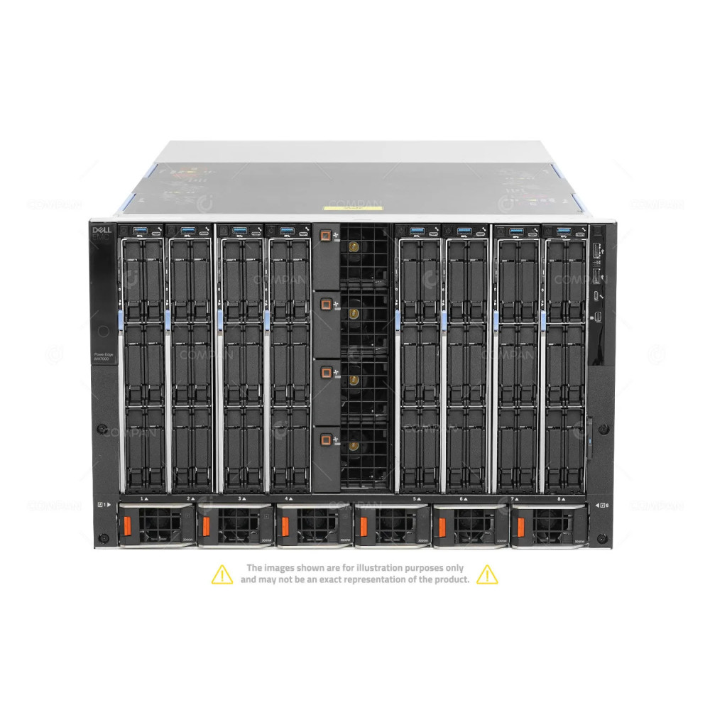 Dell  MX7000 8x MX740C 6NVME 16x Xeon Gold 6254 1TB RAM 16x 240GB  M.2