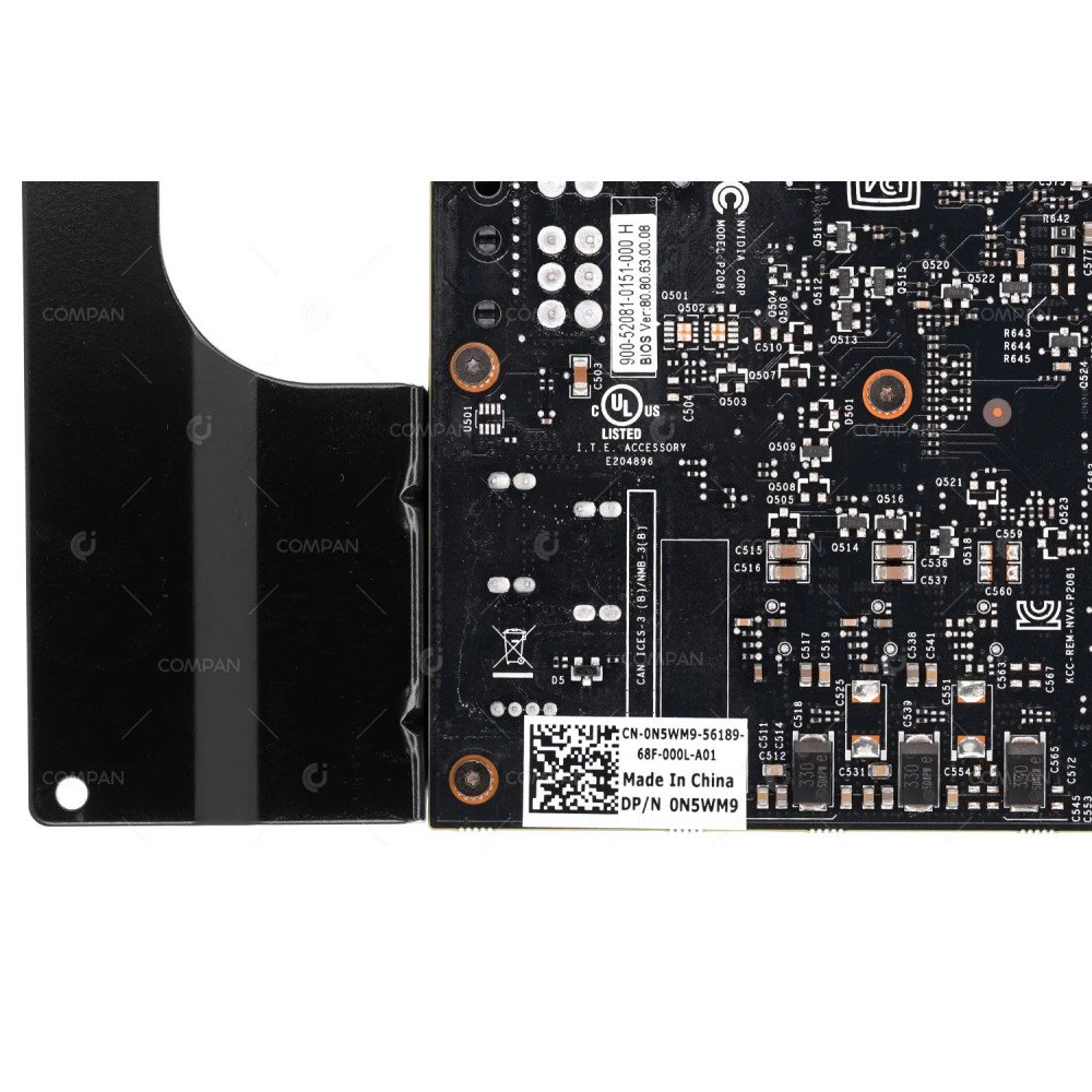 N5WM9  DELL NVIDIA QUADRO K6000 12GB GDDR5 PCIE 3.0 X16 GPU GRAPHICS ACCELERATOR FOR R7910 R730