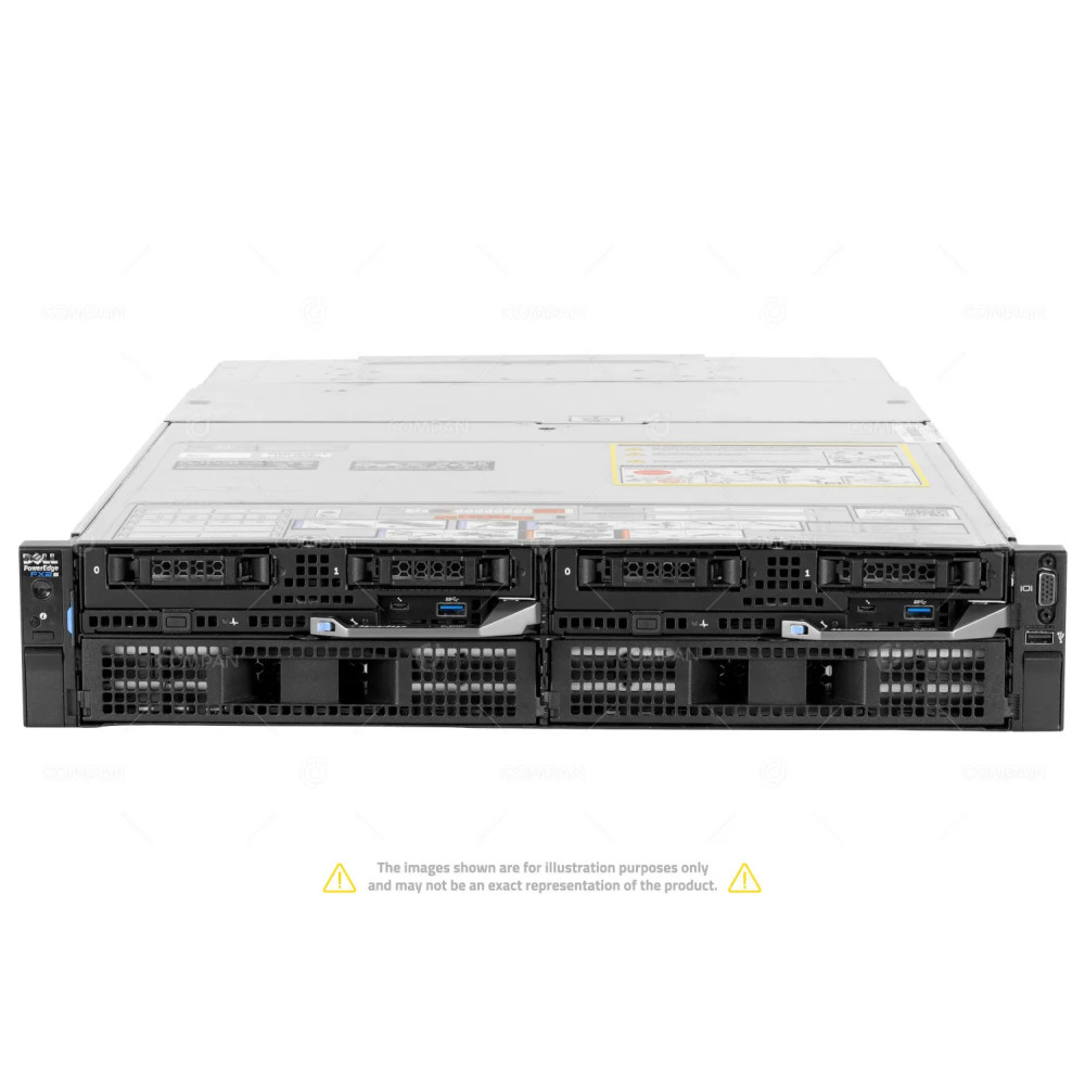 Dell PowerEdge FX2S 2x FC640 2NVME 4x Xeon Gold 6132 256GB RAM 