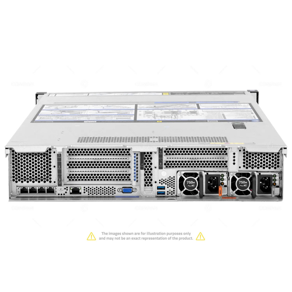 LENOVO ThinkSystem SR650 8LFF 2x Xeon Gold 6148 128 GB RAM Rails