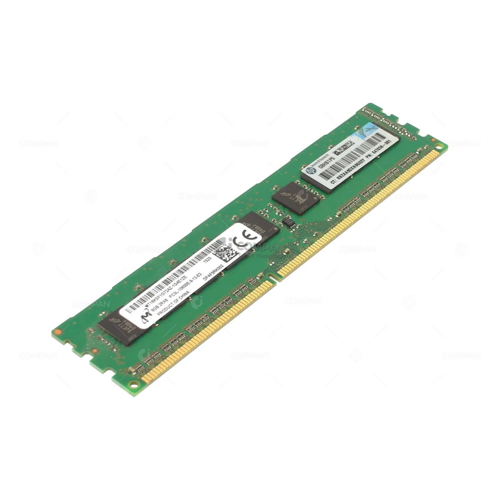 647658-081 HP DDR3 8GB 2RX8 PC3L-10600 1333MHZ UDIMM CAS 9-9-9