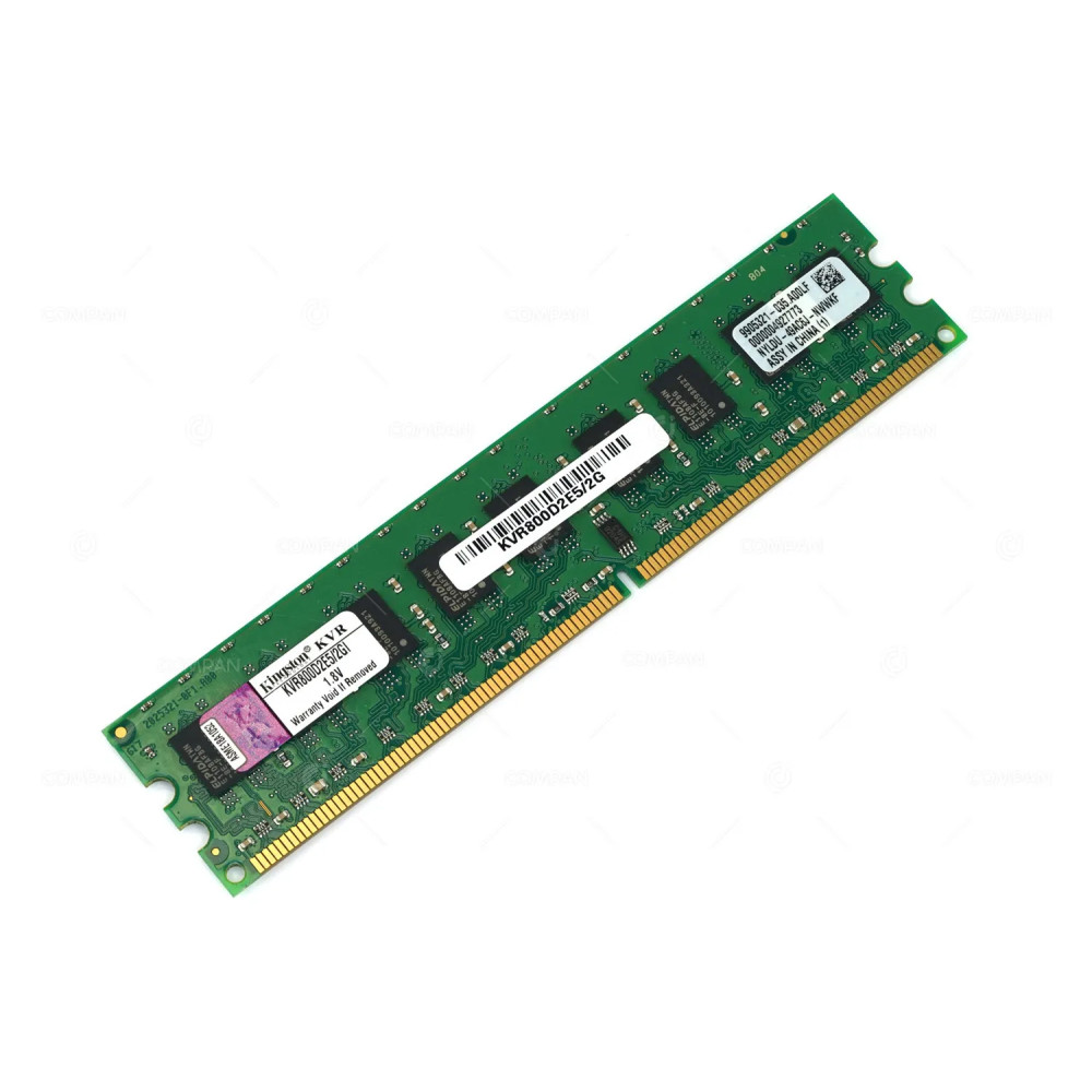 KVR800D2E5-2G KINGSTON DDR2 2GB PC2-6400 800MHZ EDIMM CL5