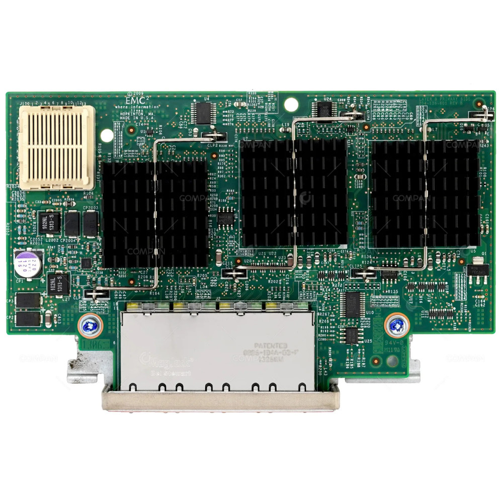 303-136-000B-01 EMC QUAD PORT 1GB RJ-45 ETHERNET ISCSI I/O MODULE FOR VNXE3150