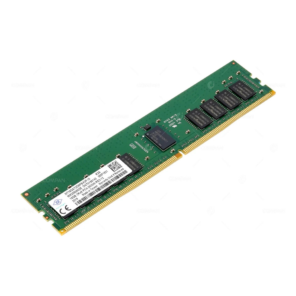 NT16GA72D8PBX3P-IX  NANYA DDR4 16GB 2RX8 PC4-23466 2933MHZ RDIMM CL21