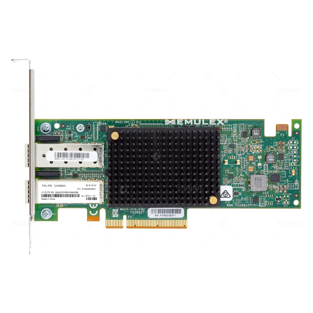 01KR603  LENOVO EMULEX DUAL PORT 10G SFP+ NETWORK INTERFACE ADAPTER